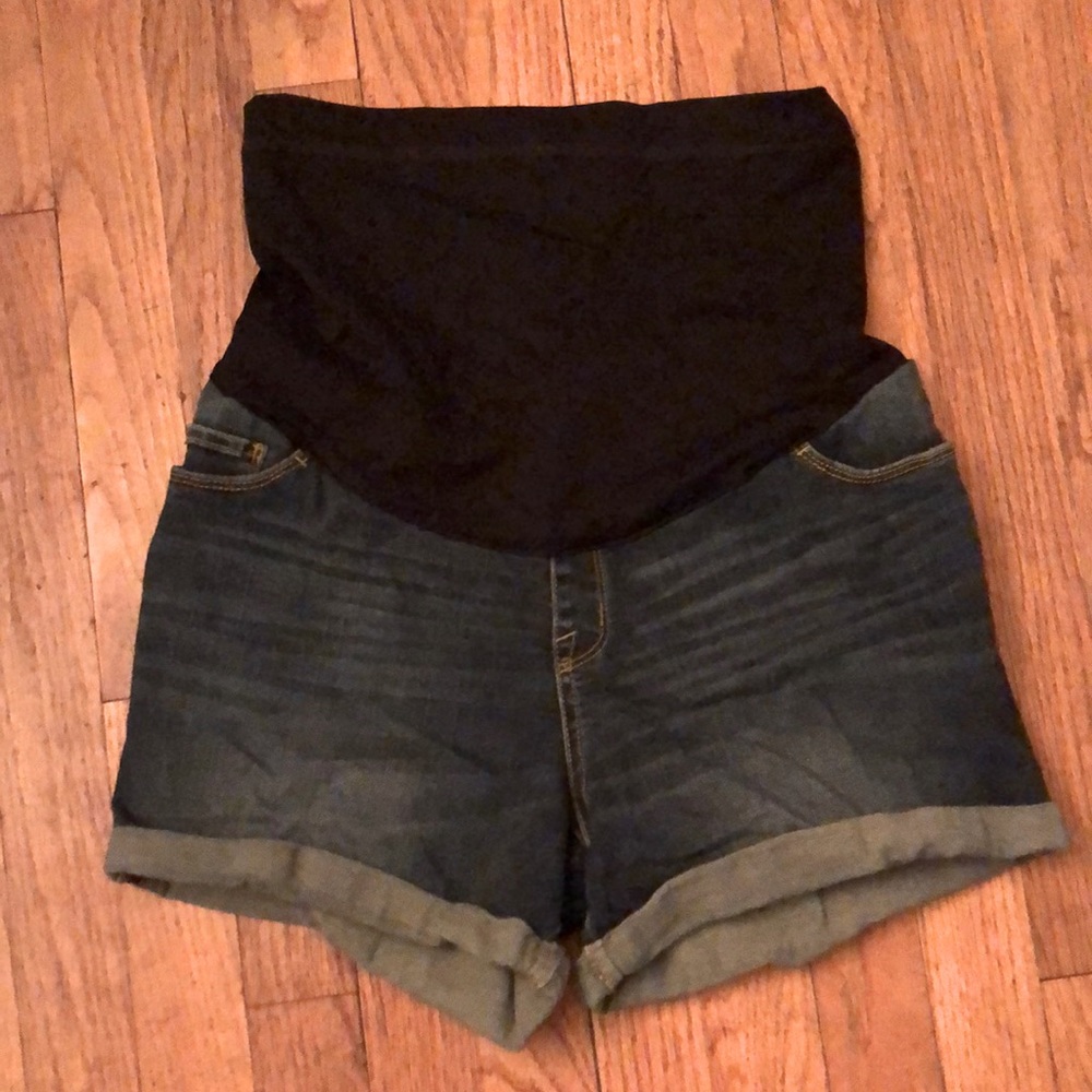 Maternity Jean shorts